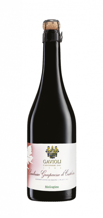 Lambrusco D.O.C. di Grasparossa di Castelvetro _Secco